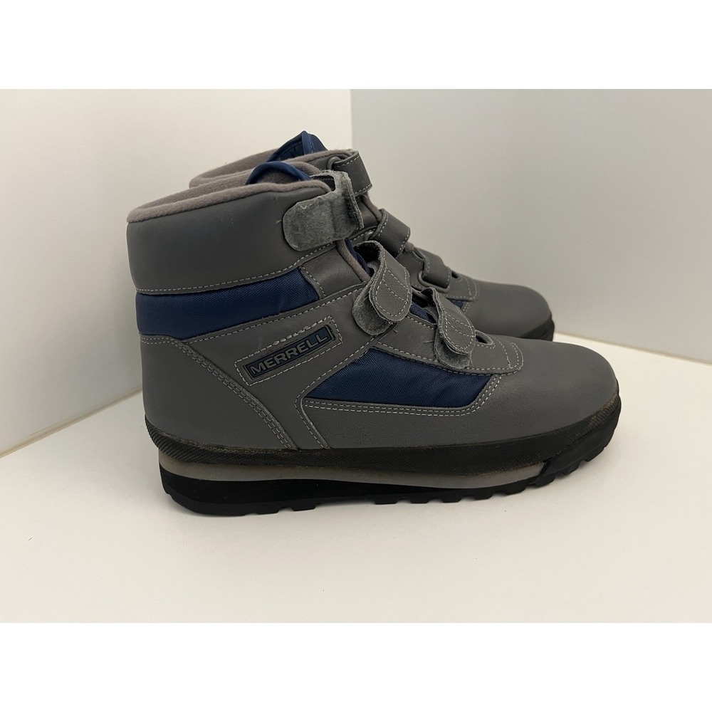 Merrell Glacier WTC Adjustable Straps Men's Gray Boots Sz 10.5 Air Cushion - Picture 3 of 8